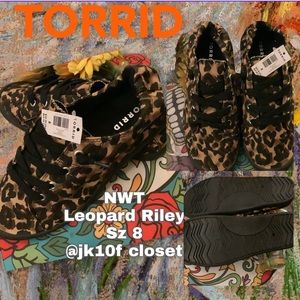 Torrid Sz8 Classic Leopard Riley Sneaker